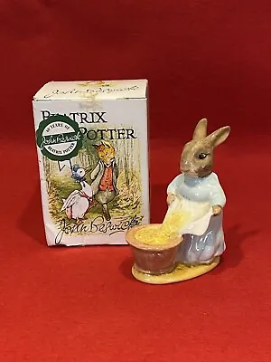 Buy Beswick Beatrix Potter Cecily Parsley Rabbit Figure Head Up - BP3c Boxed 1970’s • 19.99£