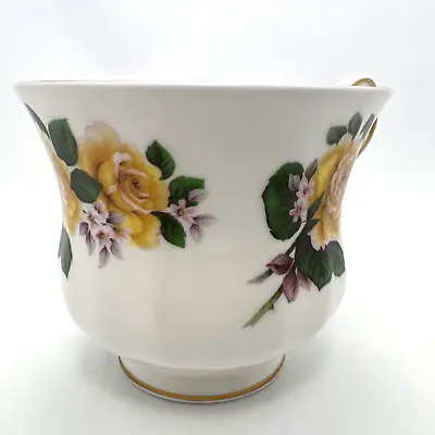 Buy Royal Grafton Fine Bone China Yellow Roses Made In England Tea Cup ( ONLY ) • 7.11£