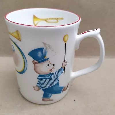 Buy Marching Band Teddy Bears Royal Crown Duchy Fine Bone China Mug/Cup  Drum Bugle • 9.49£