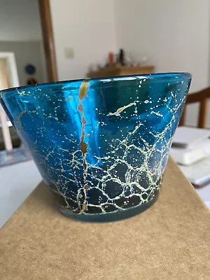 Buy Medina Glass ‘sea And Sand Design’  Bowl • 19£