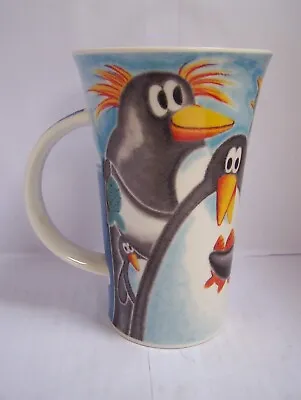 Buy Dunoon Chilled Out Penguins Family Stoneware Mug Jane Brookshaw Scotland • 20£