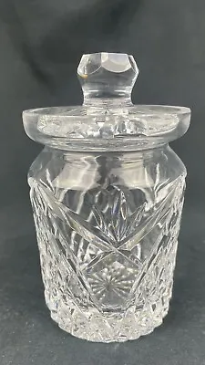 Buy Vintage TYRONE Irish Crystal Jelly /Jam Condiment Jar W/ Lid Signed • 23.72£
