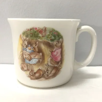 Buy Royal Albert Bone China Beatrix Potter The Flopsy Bunnies Bunnykins Mug Cup • 14.22£