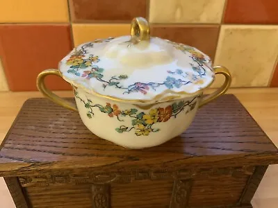 Buy Limoges Frank Haviland HG Stephenson Art Nouveau Lidded Sugar Bowl • 14.99£