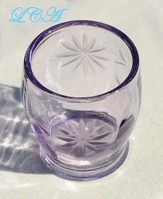 Buy ANTIQUE Whiskey SHOT GLASS Light Amethyst ORIGINAL 1880's Old West SALOON Glass3 • 94.64£