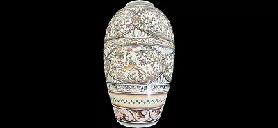 Buy Portuguese Large  Ceramic Pottery Coimbra SEC XVII  Hand Painted Vase Stunning • 25.99£