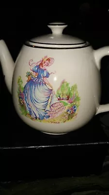 Buy Swinnertons Staffordshire Of England Luxor Vellum Floral Teapot, Vintage • 20£