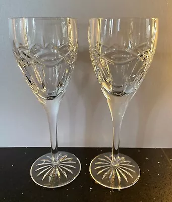 Buy Waterford Crystal Dolmen White Wine Glasses (pair) - Used But Perfect Condition • 75£