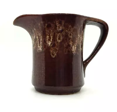Buy KERNEWEK Pottery Cornwall Vintage Brown Ceramic Decorative Milk Jug • 7.99£