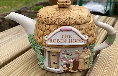 Buy Pub Teapot Fine China Christopher Wren “The Robin Hood” • 6£