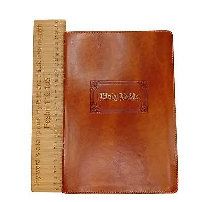 Buy KJV Bible Giant Print Thinline Bible Vintage Series Leathersoft Red Letter Gift • 42.47£