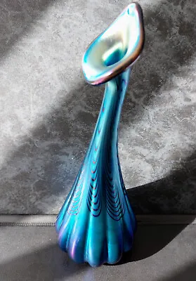 Buy Okra Iredescent Vase Great Detail--date 2005 Great Design And Shape For Display • 49.99£
