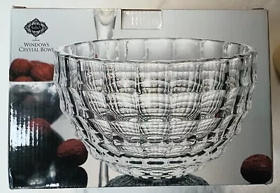 Buy Godinger Shannon Windows Crystal Serving Bowl • 37.94£