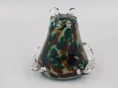 Buy Rare Vintage Langham Glass Frog Paperweight. • 30£