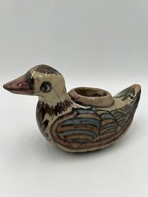 Buy Antique 18th Century Handmade Middle Eastern Pottery Bird Vessel Sculpture Art  • 109.06£