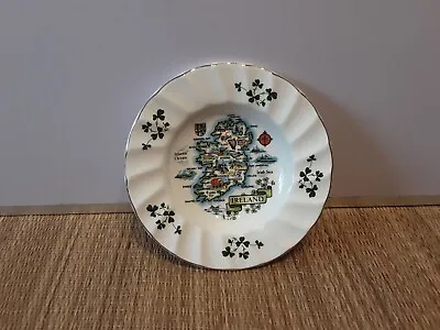 Buy Carrigaline Pottery Side/small Plate - Ireland Map • 9.90£