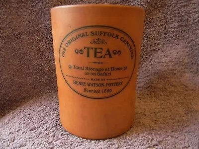 Buy The Original Suffolk Canister ' Tea ' - No Lid • 9.95£