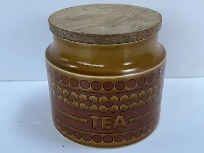 Buy Vintage Hornsea Pottery Saffron Tea Storage Jar Lid 1970s Retro Mid Century • 11.99£
