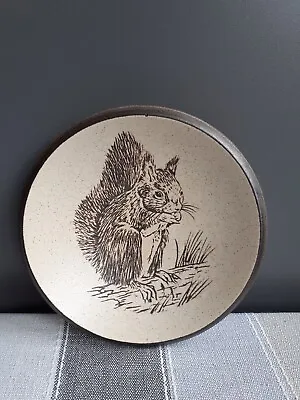 Buy Purbeck Pottery Squirrel Bowl Dish Vitreous Stoneware Pre-loved Gift England • 8.60£