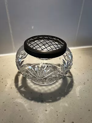 Buy Glass Palm Leave  Bowl With Mesh Top • 32.33£
