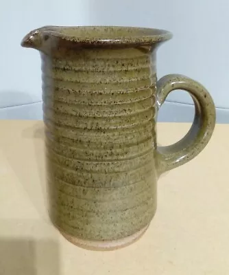 Buy Vintage Pembroke Studio Pottery Jug. Large Welsh Stoneware Pitcher.... • 16.50£