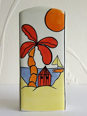 Buy Lorna Bailey 'tropicana' Vase, Early Limited Issue Dec '99-feb 2000, Mint Unused • 76£