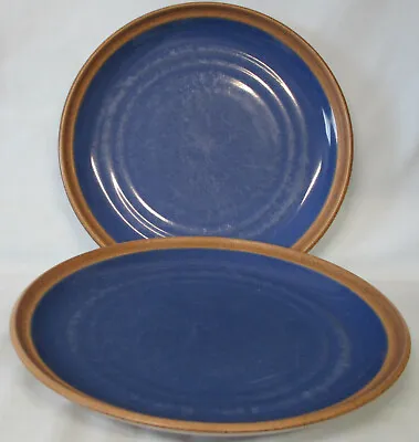Buy Noritake Madera Blue 8476 Dinner Plate Pair, USED • 23.97£