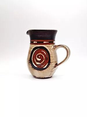 Buy Briglin London Wax Resist Swirl Milk Jug Vintage Studio Ceramics • 15£