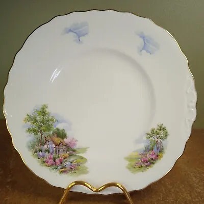 Buy Vintage, Royal Vale, Cake Or Sandwich Plate, Country Cottage Pattern  • 5.95£
