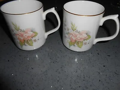 Buy  Nanrich Pottery  2 Small Floral Mugs Very Pretty, Never Used • 5£