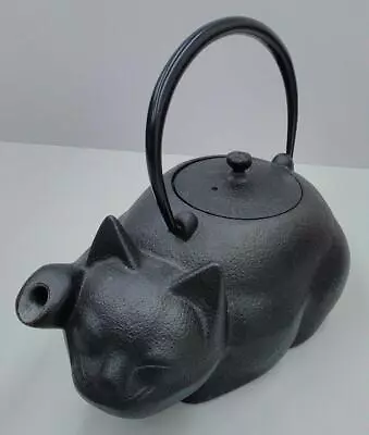Buy Nambu Ironware Cat Teapot • 145.66£