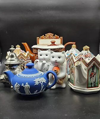 Buy Antique Vintage Teapot Afternoon Tea Wedgwood Jasperware Sadler Cardew Design • 35£