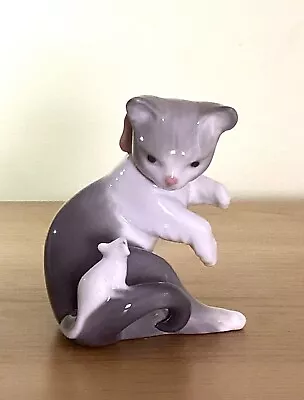 Buy Lladro Cat And Mouse Figurine #5236 Excellent Condition  • 24.99£