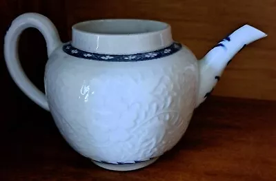 Buy A First Period Antique Worcester  Tea Pot 1760-75 • 29.99£