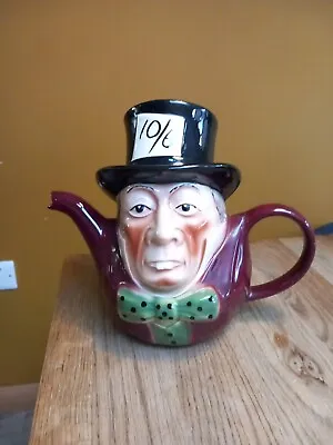 Buy Mad Hatter Tea Pot By Wood Pottery Of Burslem • 12£