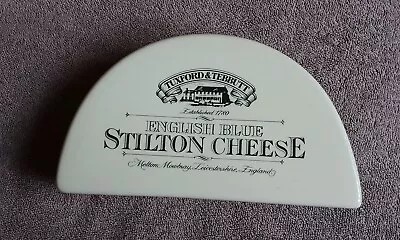 Buy Tuxford & Tebbutt English Blue Stilton Cheese Ceramic Storage Dish With Lid • 19.95£