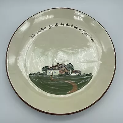 Buy Dartmouth Pottery Motto Ware Large Plate 24cm  - Another Go • 3.99£