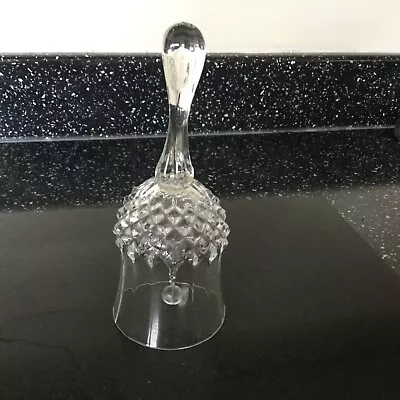 Buy Decorative Clear Cut Glass Bell • 5£