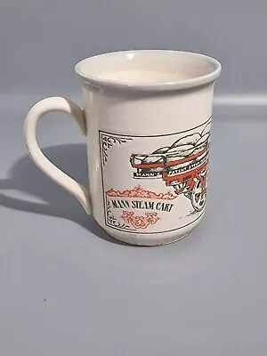 Buy Vintage Biltons Mann Steam Cart 1903 Embossed Ceramic Mug Coloroll England • 19.99£