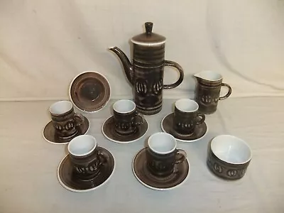 Buy Cinque Ports Pottery The Monastery Rye 15-pc Vintage Coffee Set Unique - 8C4C • 39.94£