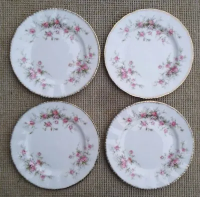 Buy 4 Paragon “victoriana Rose” 6.25 Inch Tea Plates. • 12.99£