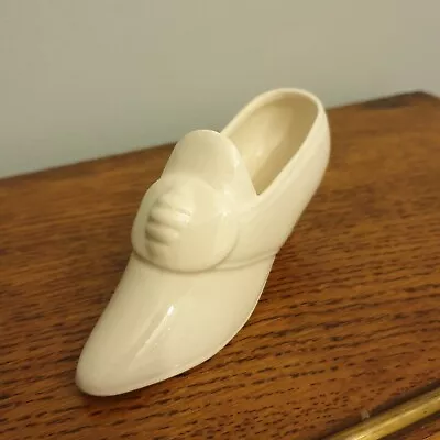 Buy Royal Creamware Collectible Fine China Slipper Shoe Ornament • 5£