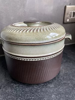 Buy Vintage Denby  England Ronda Pottery Stoneware 7.5” Casserole Dish • 10.50£