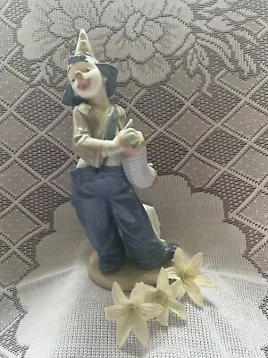 Buy Lladro/nao Clown With Accordion Mint Condition First Quality • 29.99£