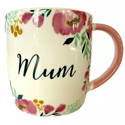 Buy Mum Pottery Mug Pink Poppy Poppies Floral Birthday Mothers Day Gift Tea Coffee • 5.99£