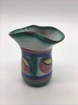 Buy Tintagel Pottery - Dragon Eye - Small - Vase - Unusual Shape Vgc • 4£