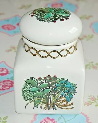 Buy Vintage Taunton Vale Bouquet Garni Storage Jar & Lid, 14cms In Height.  • 8.99£