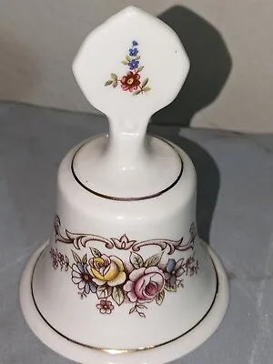 Buy Staffordshire Bell Fine Bone China, Floral Pattern, 4 , Made In England • 27.02£