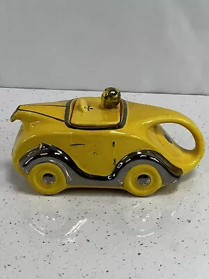 Buy Rare OKT42 Art Deco Race Car  Sadler English Tea Pot #203 • 19.95£