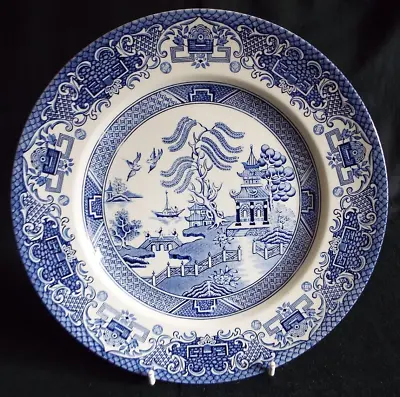 Buy English Ironstone Table Ware Ltd. Old Willow 9.3/4  Plate • 5.95£